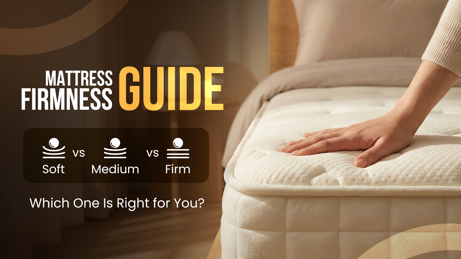 Mattress Firmness Guide: Soft vs Medium vs Firm – Which Is Right for You?