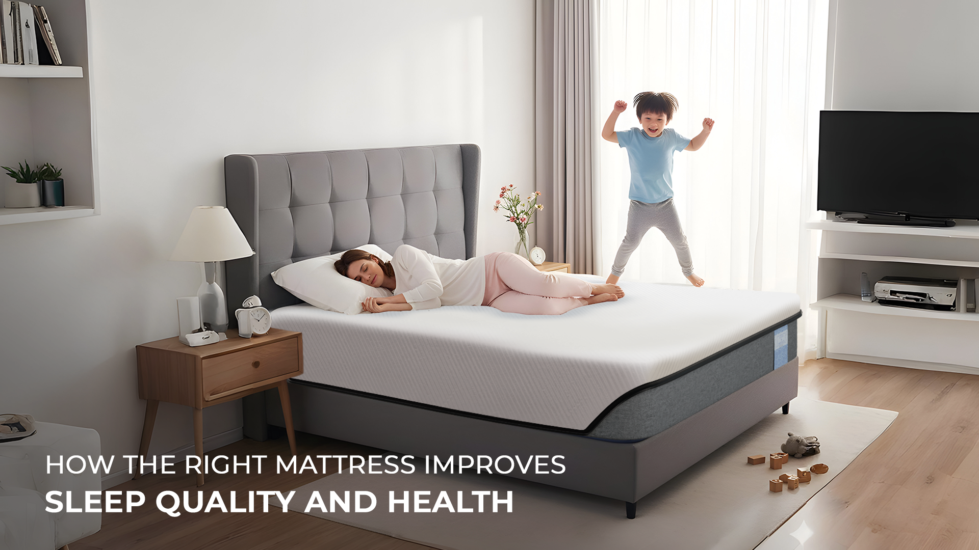 How the Right Mattress Improves Sleep Quality and Health