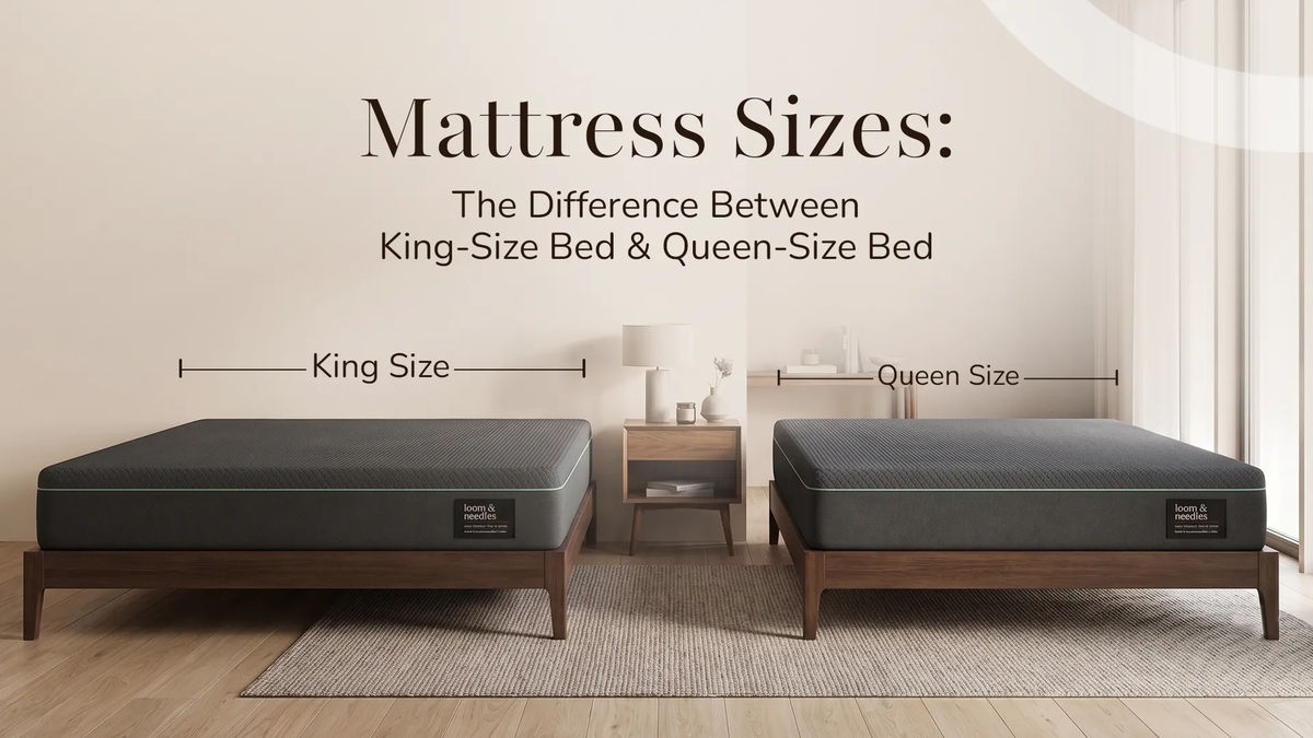 Mattress Sizes The Difference Between King-Size Bed & Queen-Size Bed
