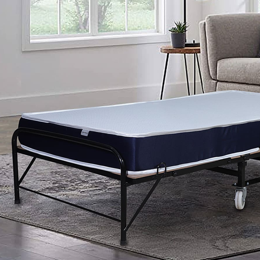 Folding Bed Cheap Cots With Mattress Folding Rollaway Bed With 6\, image size:900x900