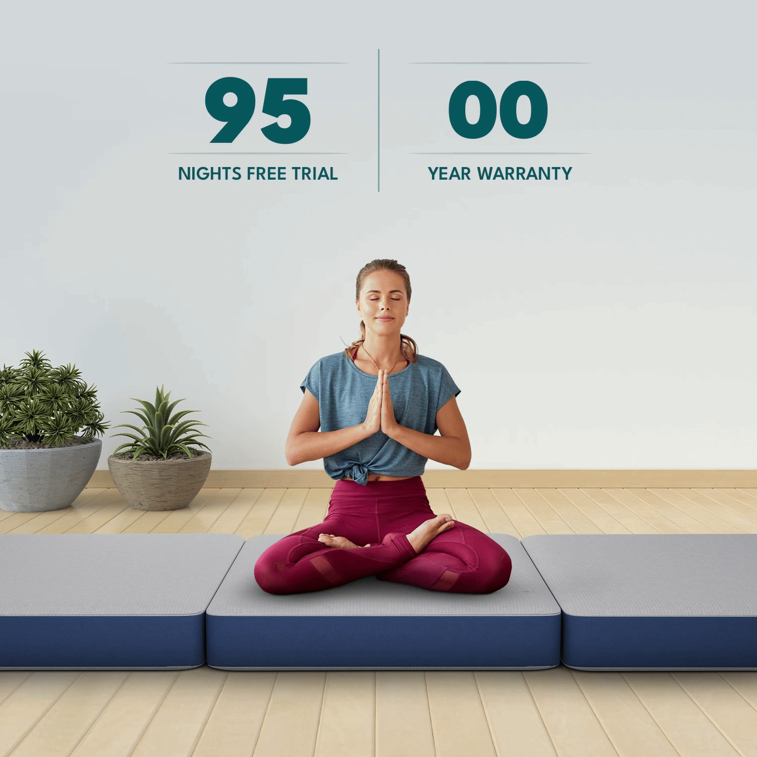 Memory Foam Folding & Tri-Fold Mattress
