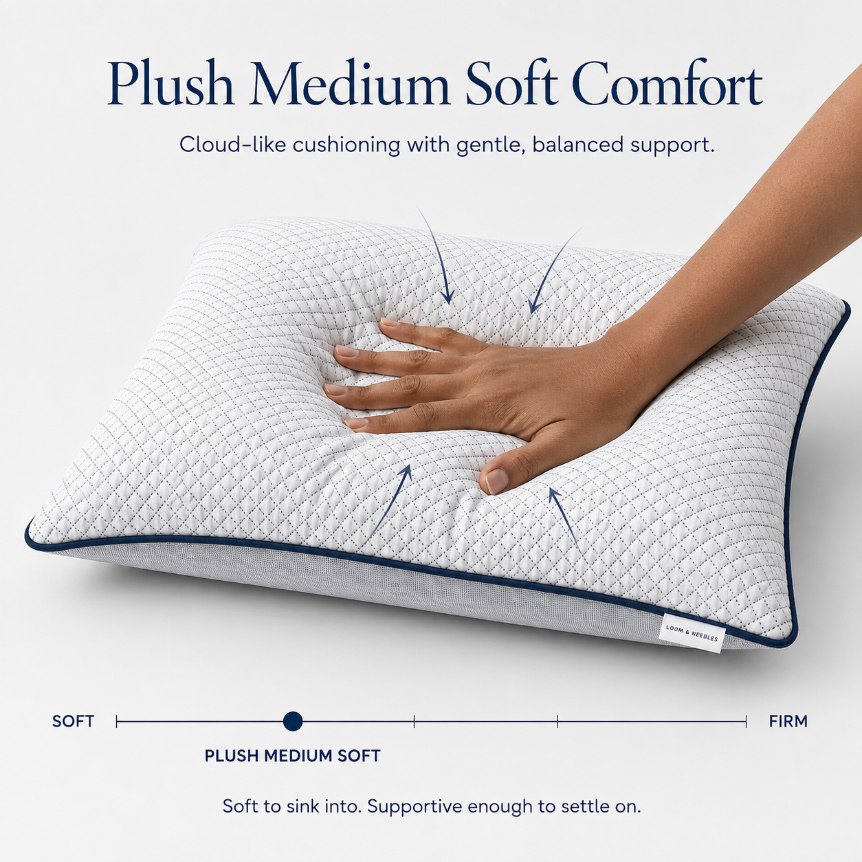 Micro Fibre Sleeping Pillow (Pack of Two)
