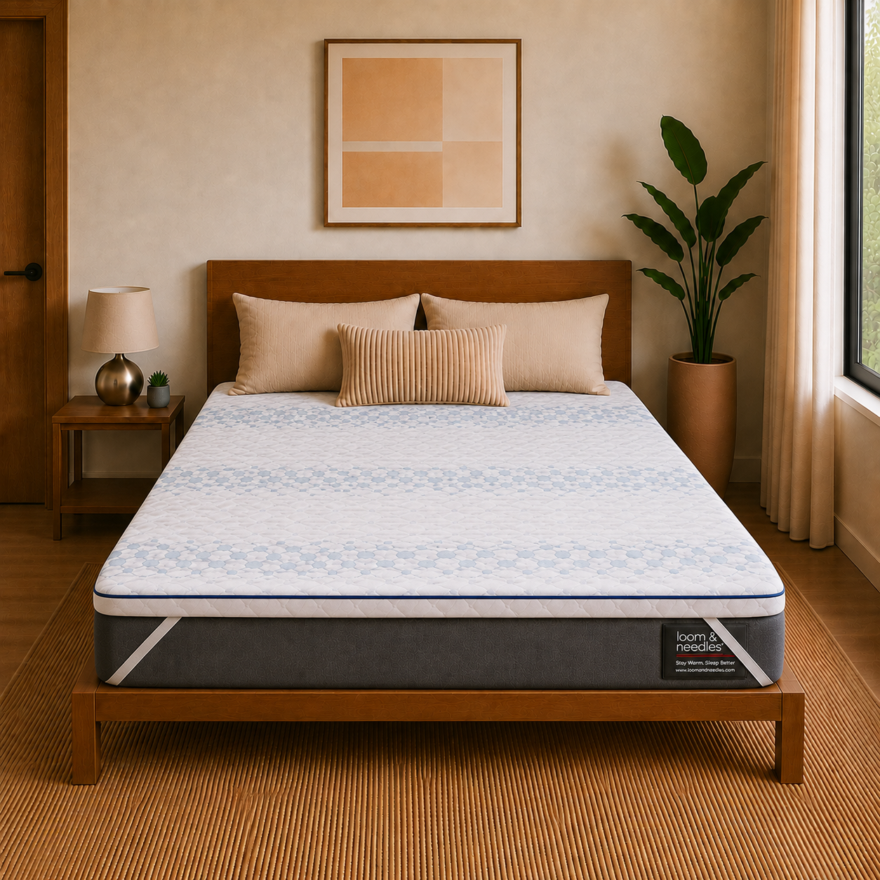 2" Zoned Memory Foam Topper
