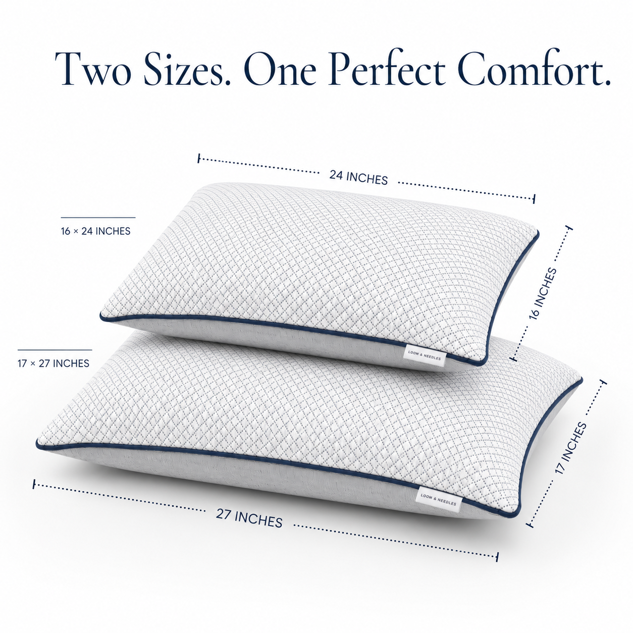 Micro Fibre Sleeping Pillow (Pack of Two)