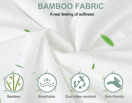 Bamboo Waterproof Mattress Protector at Loom & Needles