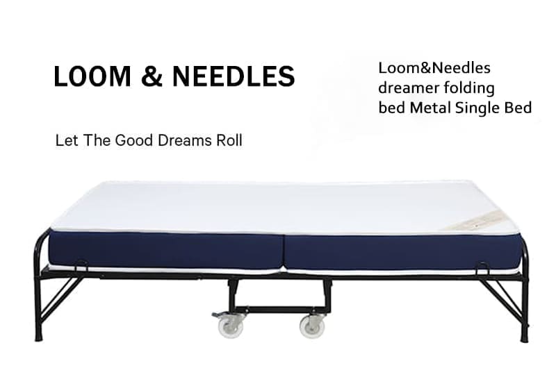 Foldable Bed with Mattress