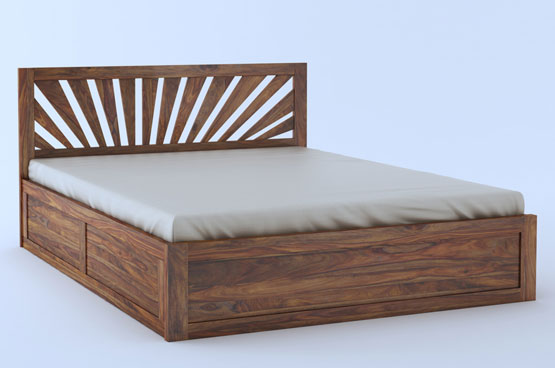 Wooden Double Bed