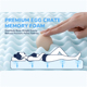 Orthopedic multi layered zoned memory foam