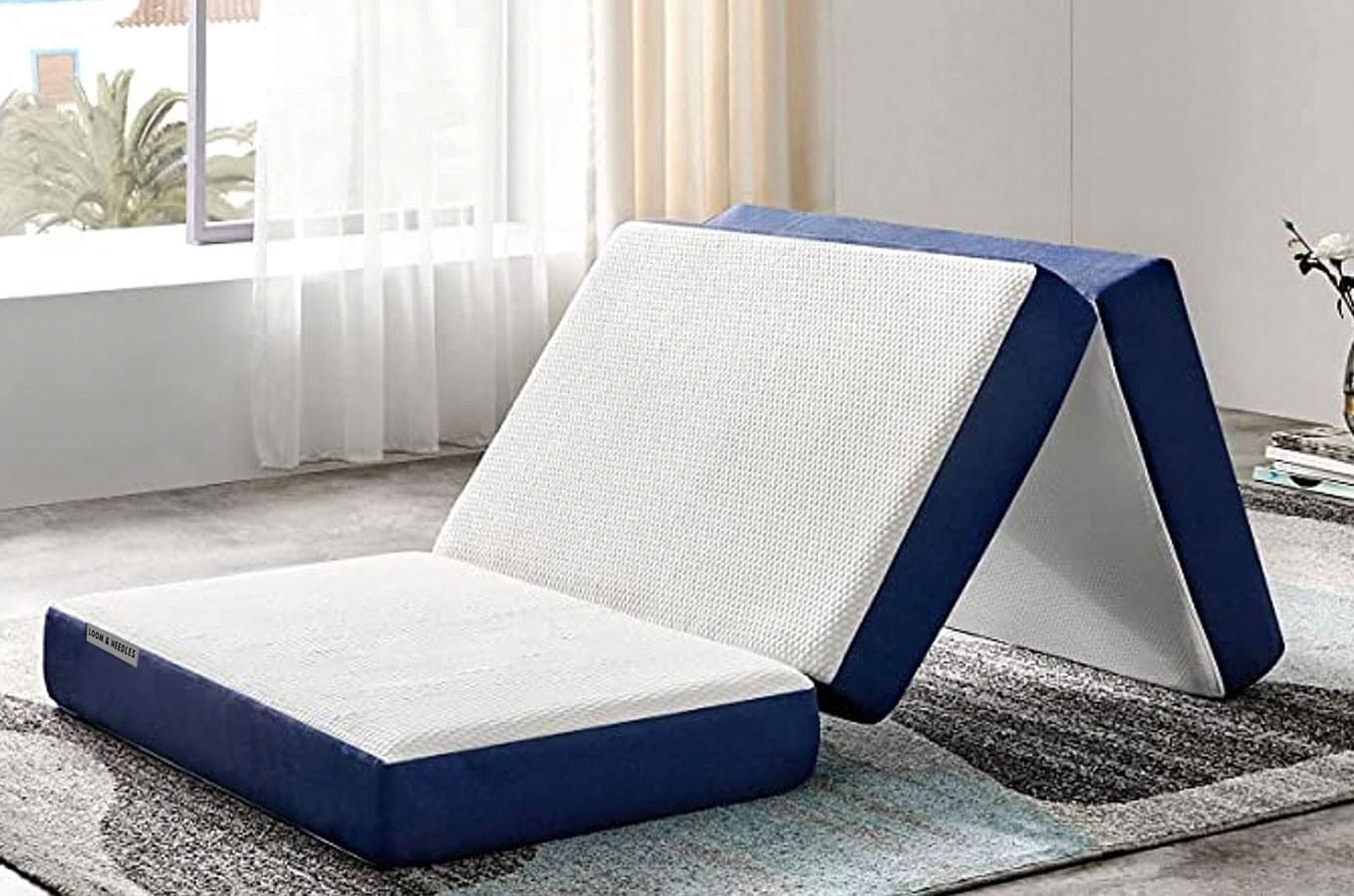 folding foam mattress back in box