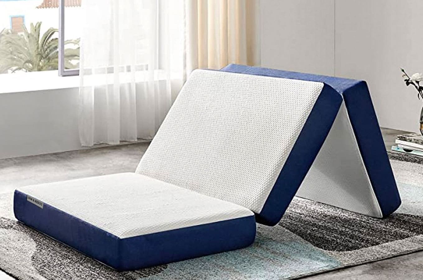 Premium Quality 4-Inch Tri-Fold Memory Foam Mattress