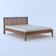 Loom & Needles Upholstered Platform Bed King