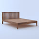 Loom & Needles Upholstered Platform Bed King