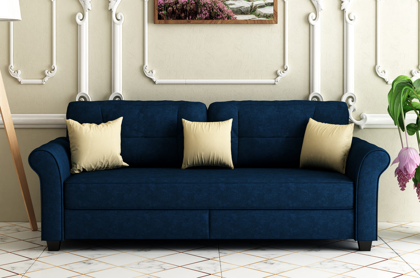 Havana 3 Seater Sofa Set With Cousions