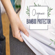 Small size bamboo water proof mattress protector