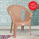crystal virgin plastic arm chair for home and garden