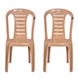 leo virgin plastic arm chair for home and garden