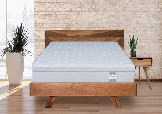 Gravity Hybrid Euro Top 5 Zoned Zero Partner Disturbance & 7 Layered Foam, Gel Memory Plush Medium Firm Comfort Mattress