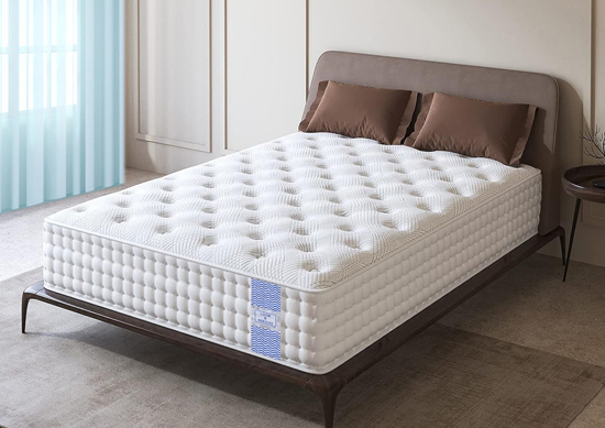 Reactive Dual Comfort Orthopaedic 5 Zoned Gel Memory Foam Pocket Spring Medium Firm Mattress